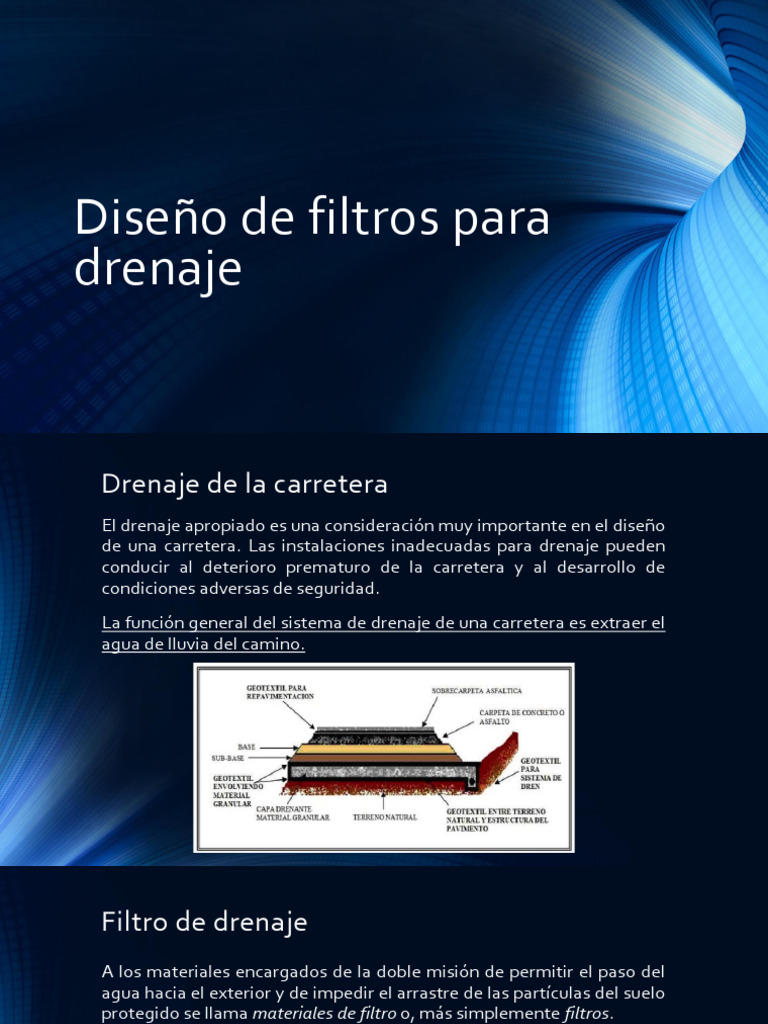 dise-o-de-filtros-para-drenaje-pdf-permeabilidad-ciencias-de-la