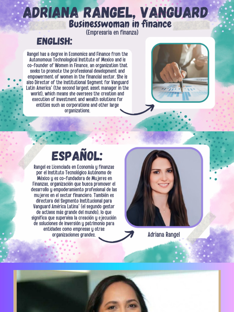 Biography Adriana Rangel Vanguard | PDF