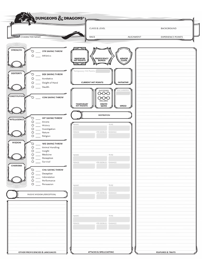 Scheda D&D 5e-MU | PDF