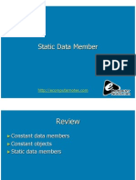 Computer Notes - Static Data Member