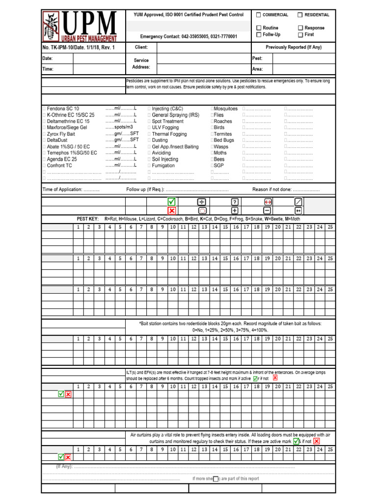 PCO Report - Restaurants | PDF