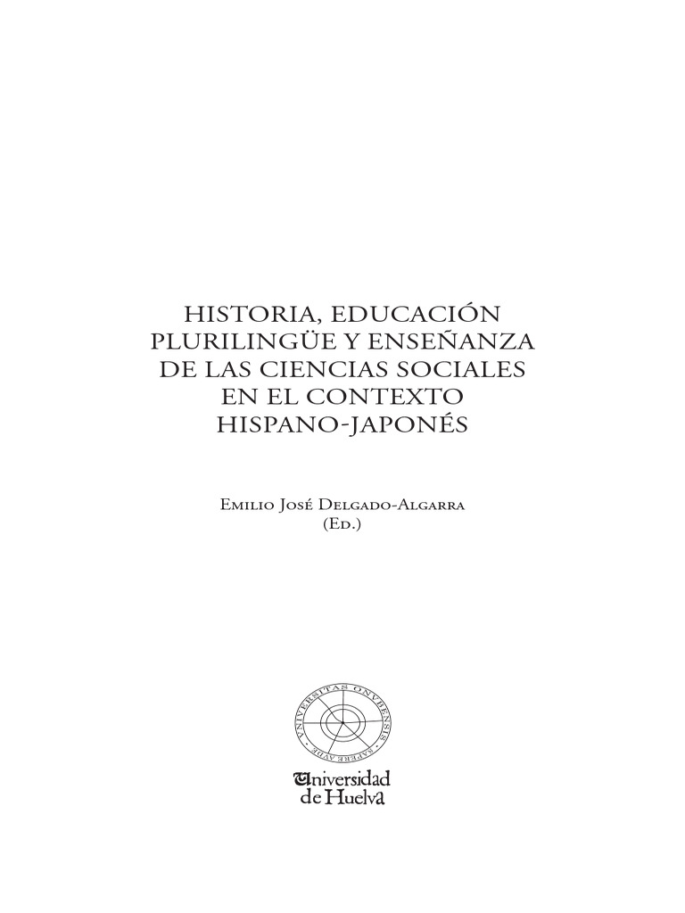 Historia, Educación Plurilingüe y Enseñanza de Las Ciencias Sociales en ...