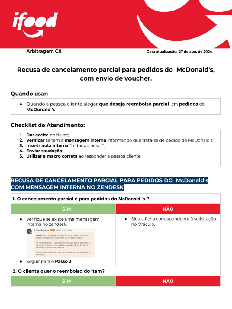 Pedidos Do McDonald's, Com Envio de Voucher. | PDF
