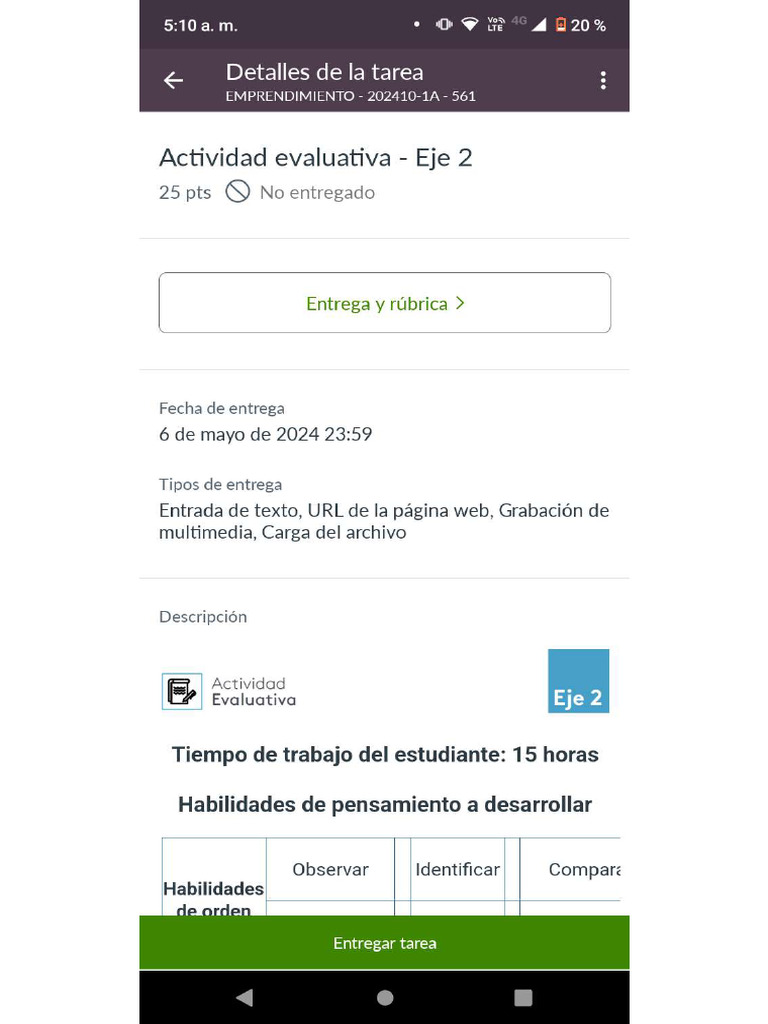 Actividad Evaluativa Eje 2 | PDF