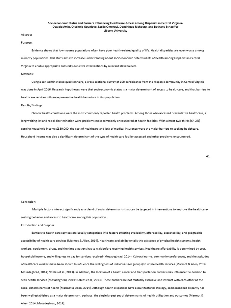 socioeconomic-status-and-barriers-influencing-healthcare-access-a-pdf