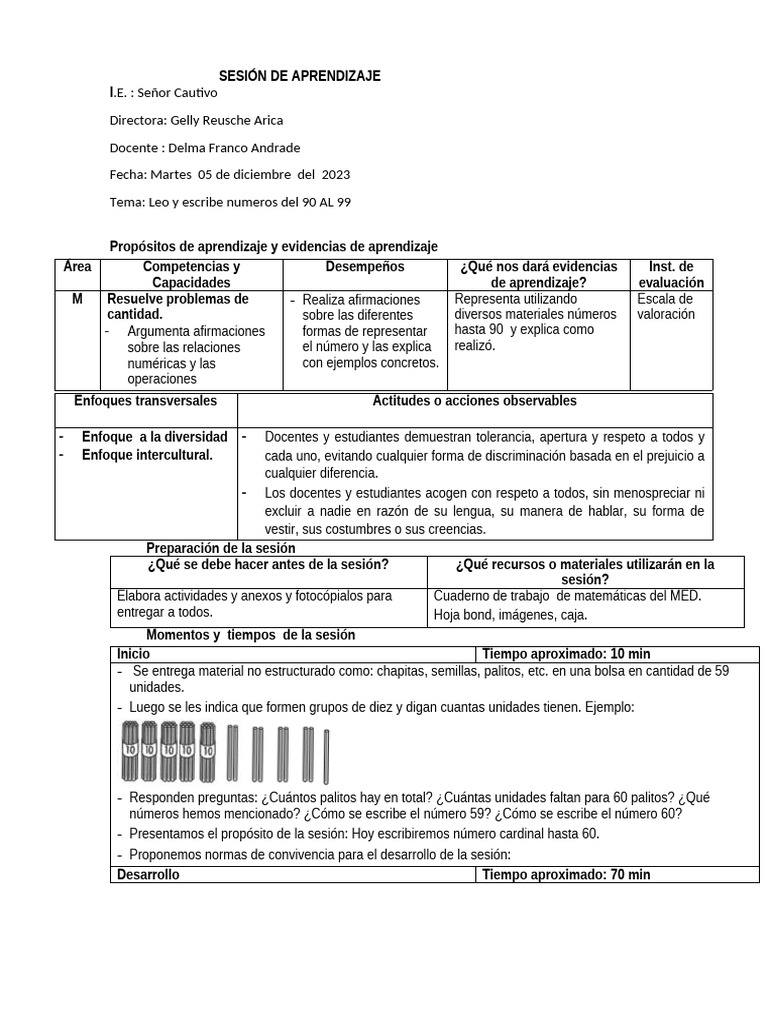 sesi-n-de-aprendizaje-leo-y-escribio-hasta-el-60-pdf