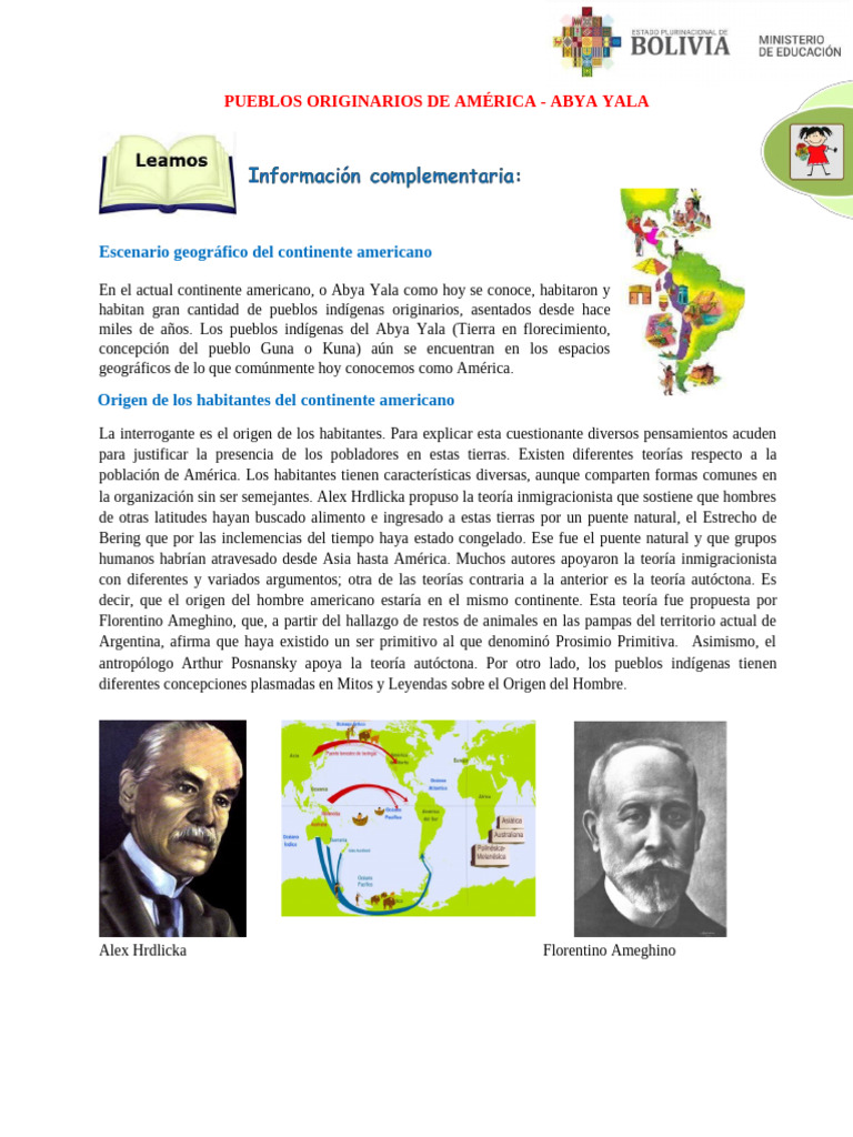Pueblos Originarios de América | PDF