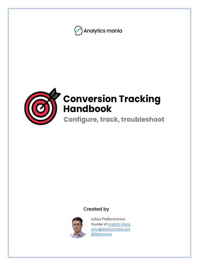 Analytics Mania Conversion Tracking Handbook | PDF
