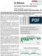 RP Data Rismark Home Value Index Dec 30 2011