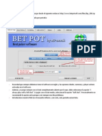 Tutorial Betpot 2