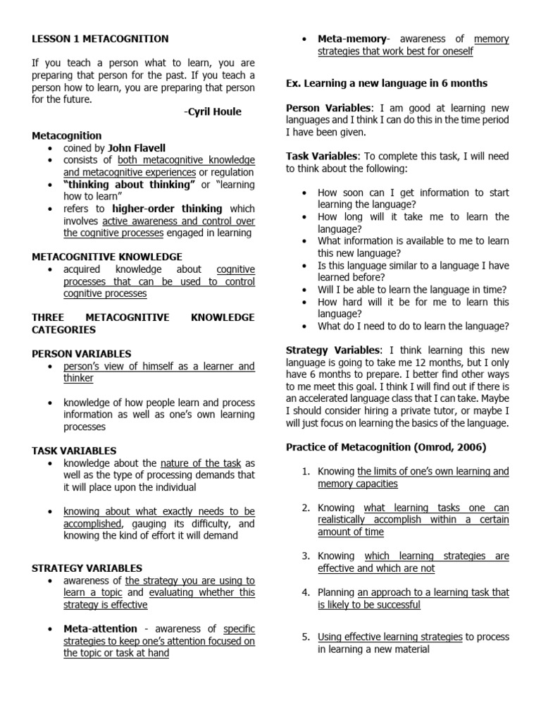 Facilitating Learning Centered Teacher Pdf