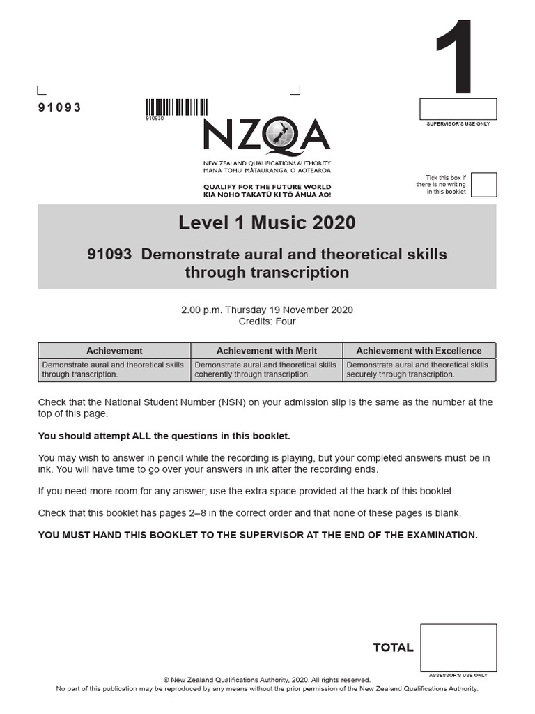 2020 Music Exam | PDF | Performing Arts | Musical Compositions