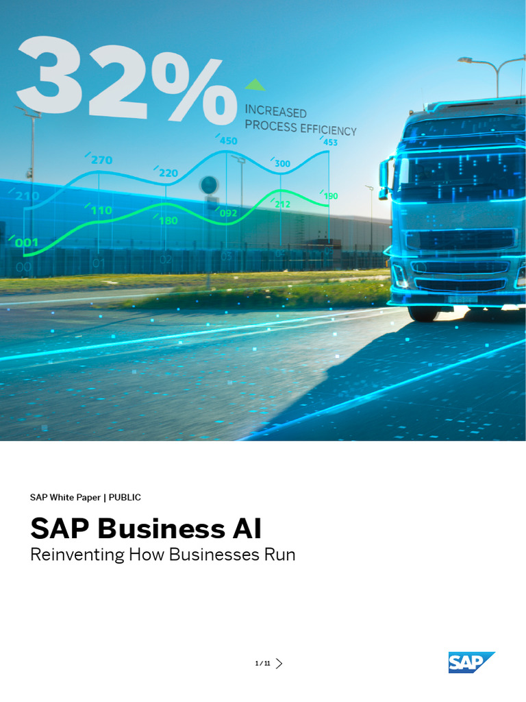 SAP BUSINESS AI intelligence overview