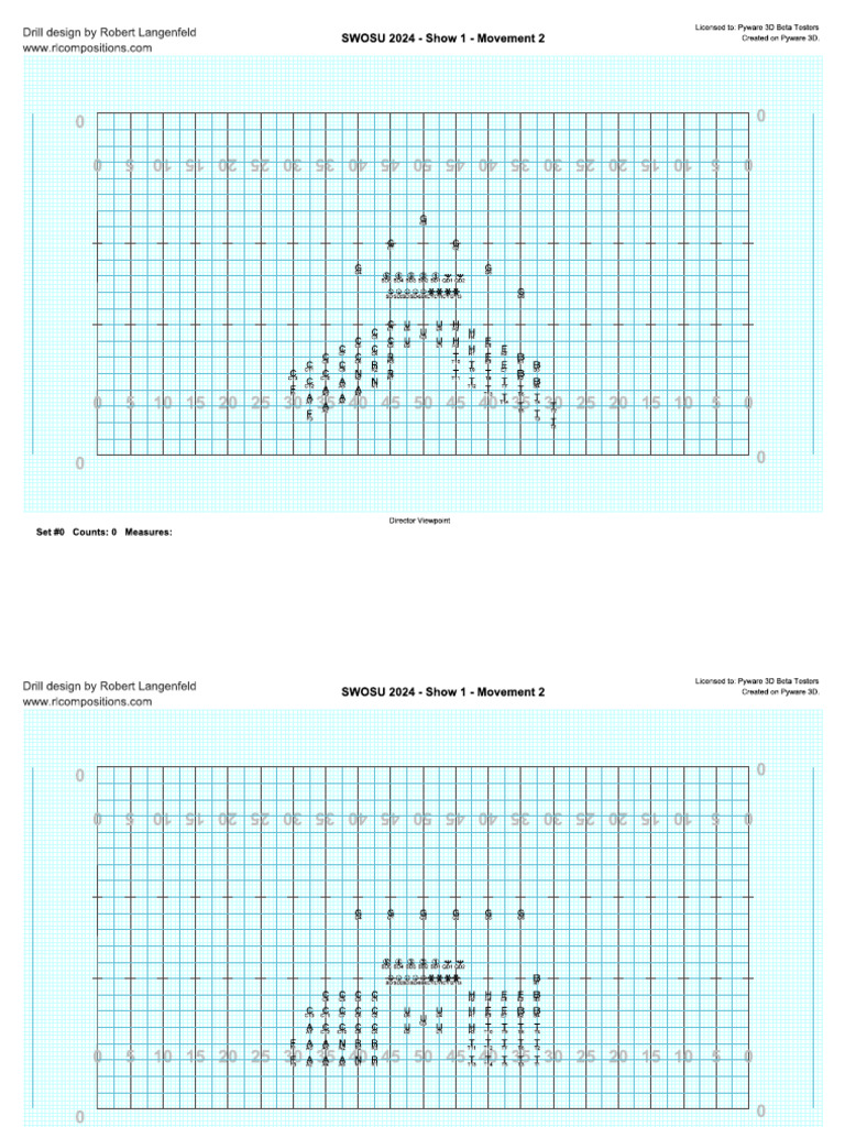 SWOSU+2024+ +show+1+ +movement+3+ +charts | PDF