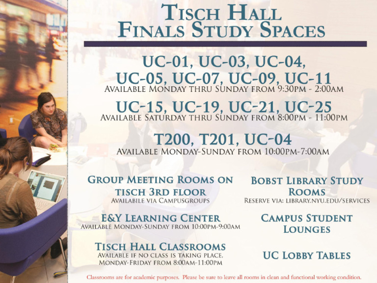 Study Space Sign | PDF