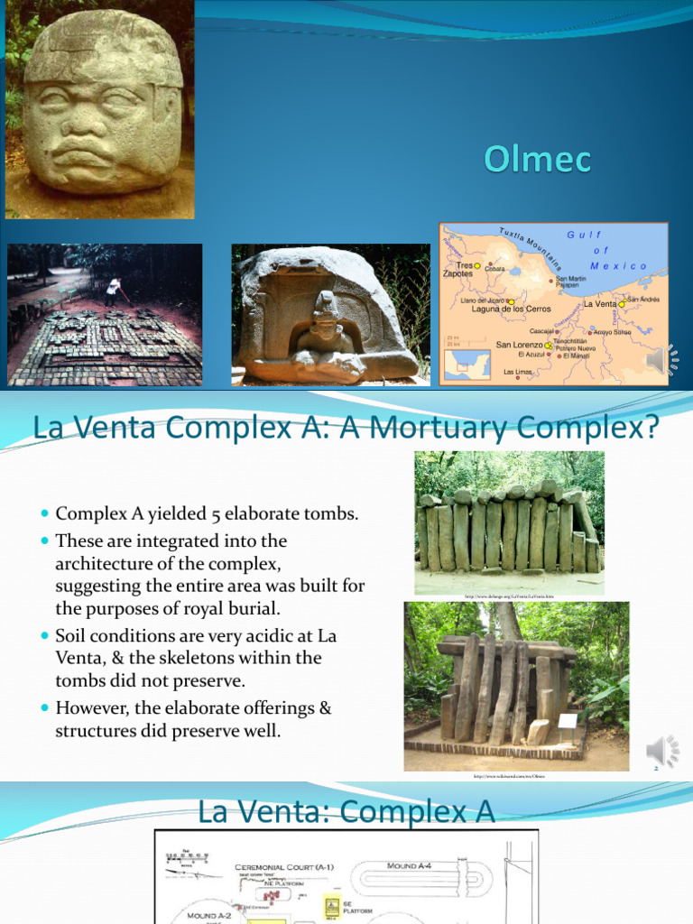 ARCH 301 Mod 10 Spring 2022 Lec B Olmec | PDF