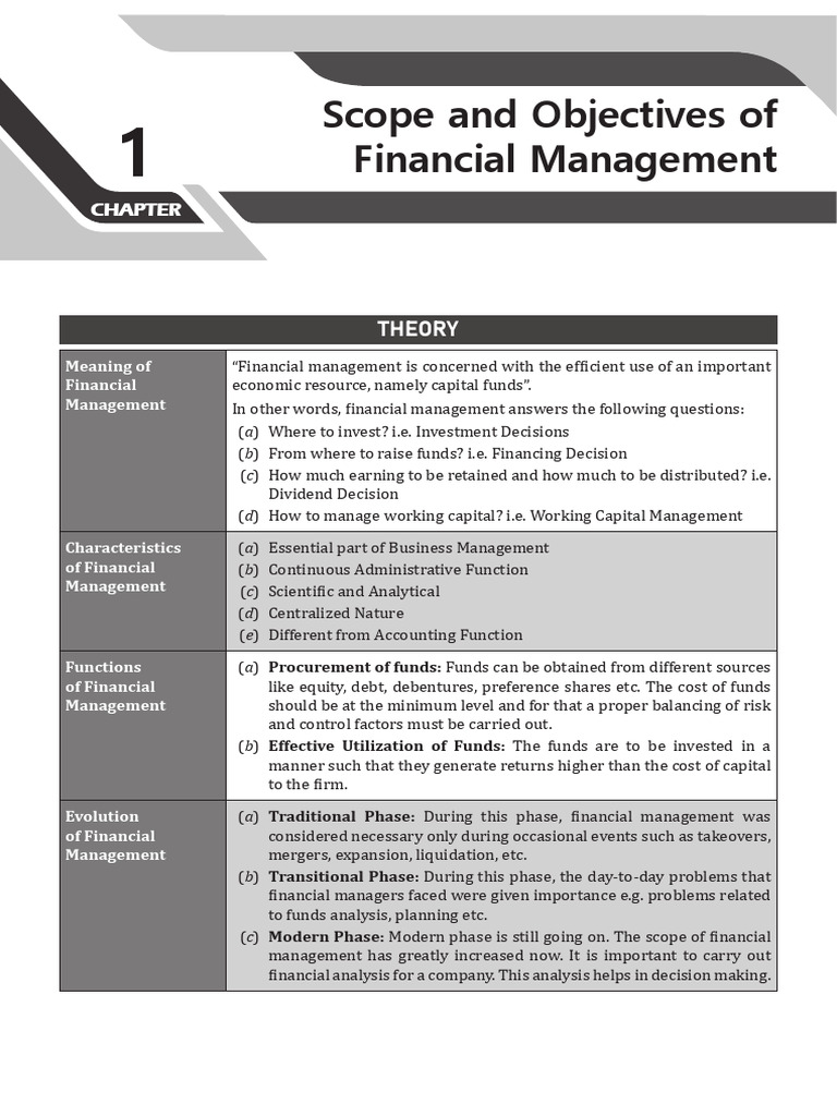Financial Management Essentials | PDF | Dividend | Investing