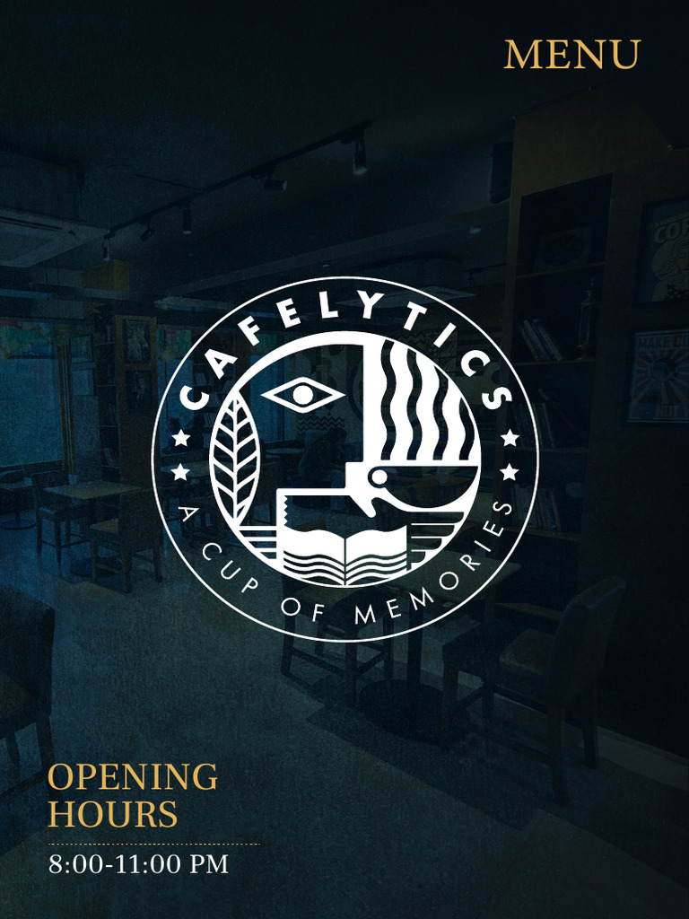 Cafelytics Menu 1 | PDF