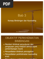 Konsep Bimbingan Dan Kaunseling