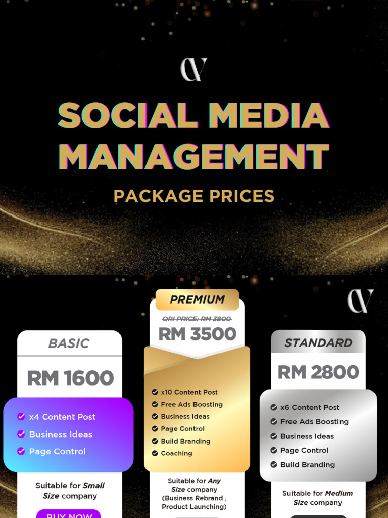 Viruzz Creation Social Media Management Package | PDF