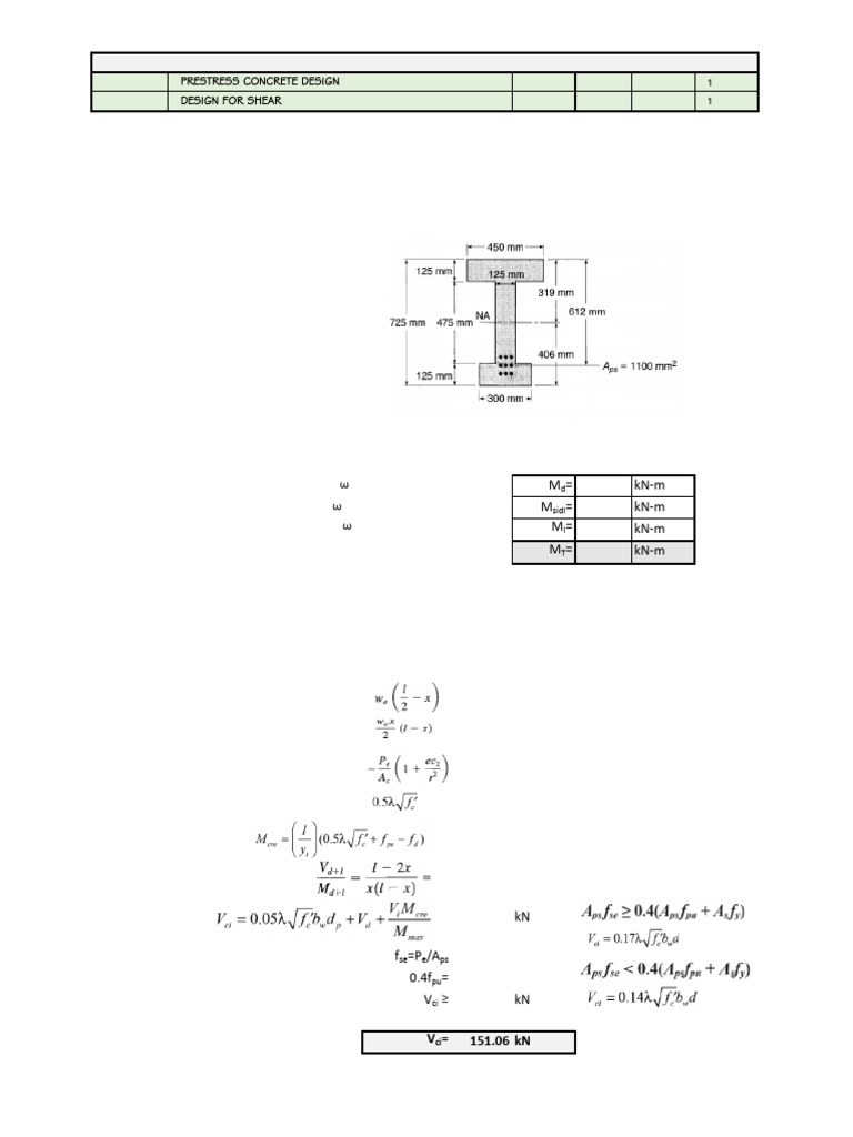 Ce+Elect+4s Revise+Shear+Design+Example | PDF