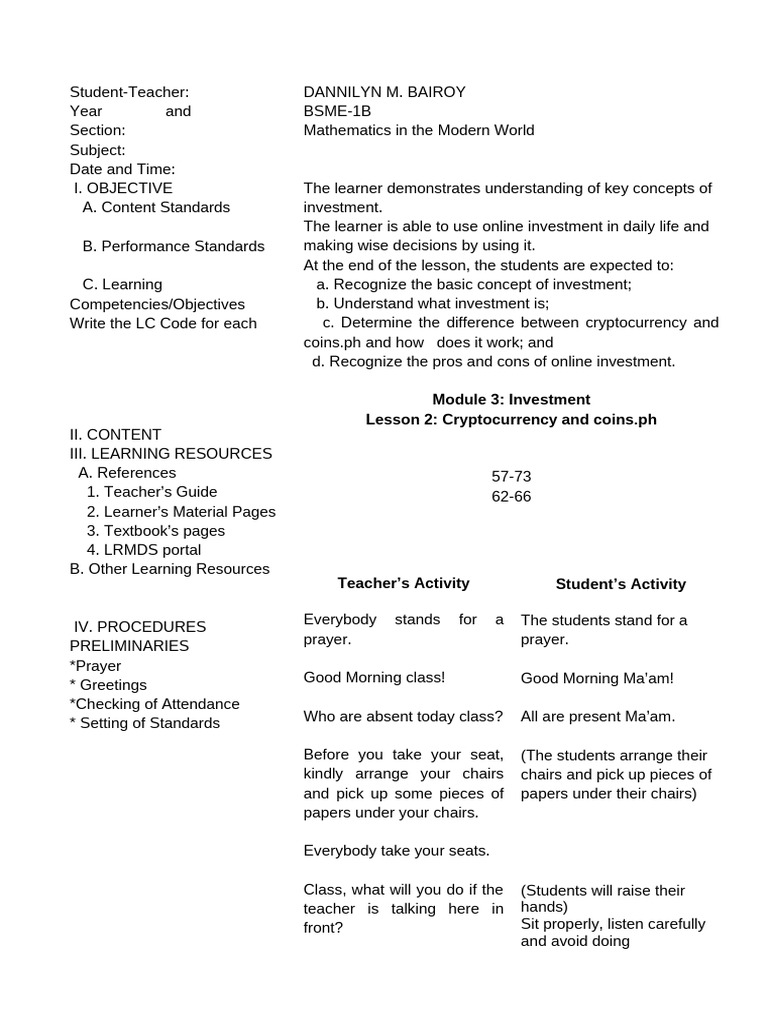 Deped LP 1 | PDF