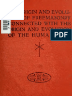 Albert Church Ward - The Origin and Evolution of Freemasonry Connected With the Origin and Evolution of the Human Race (1920)