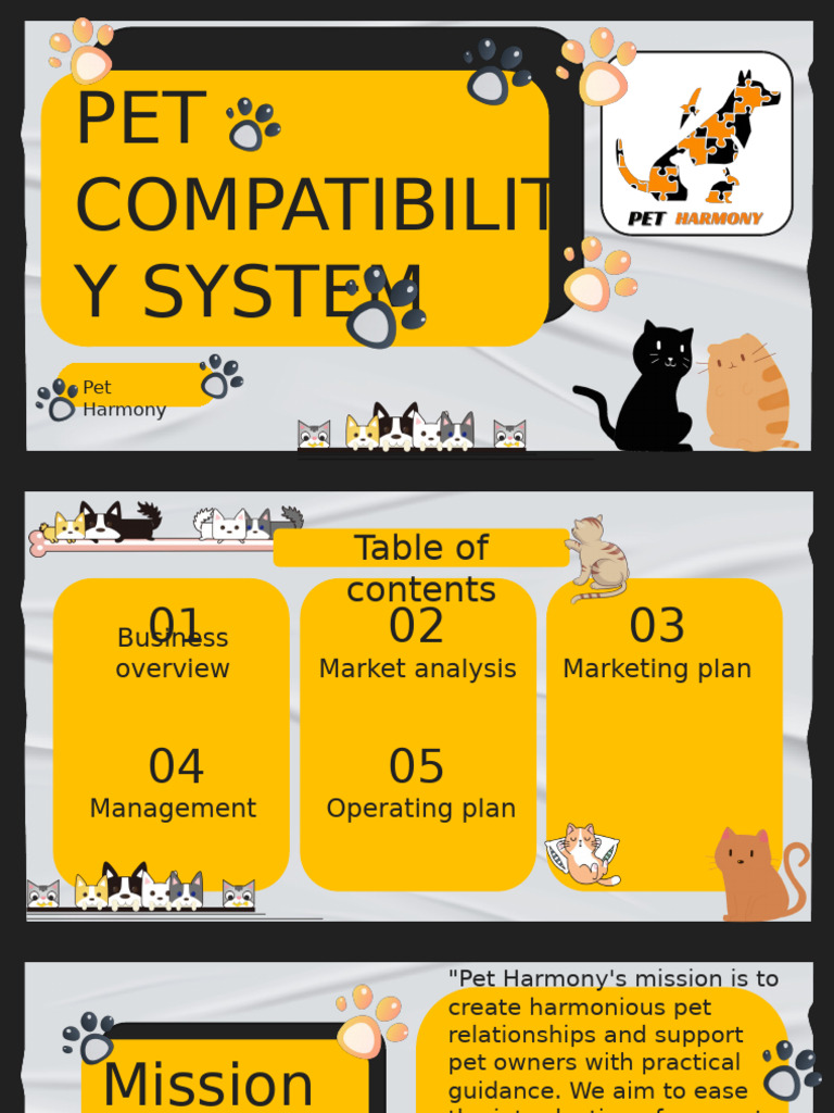 Pet Compatibility System Overview | PDF | Social Media | Business