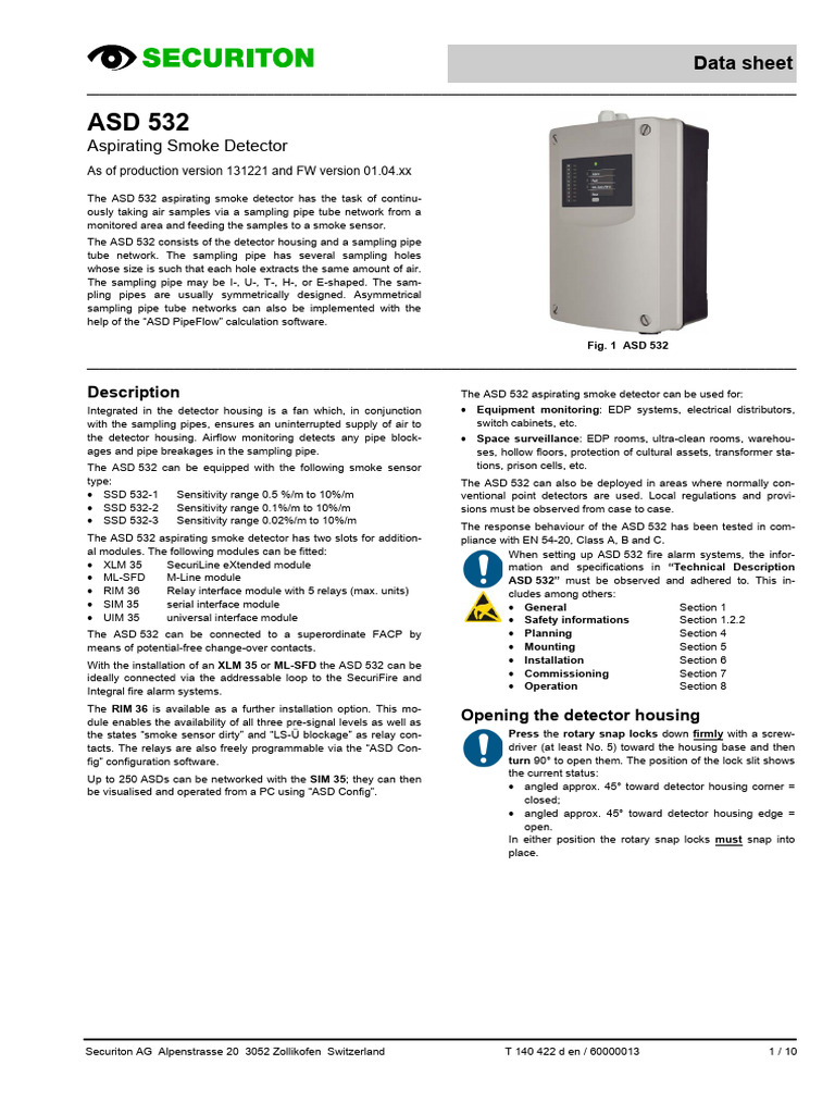 Asd532 Datasheet en | PDF