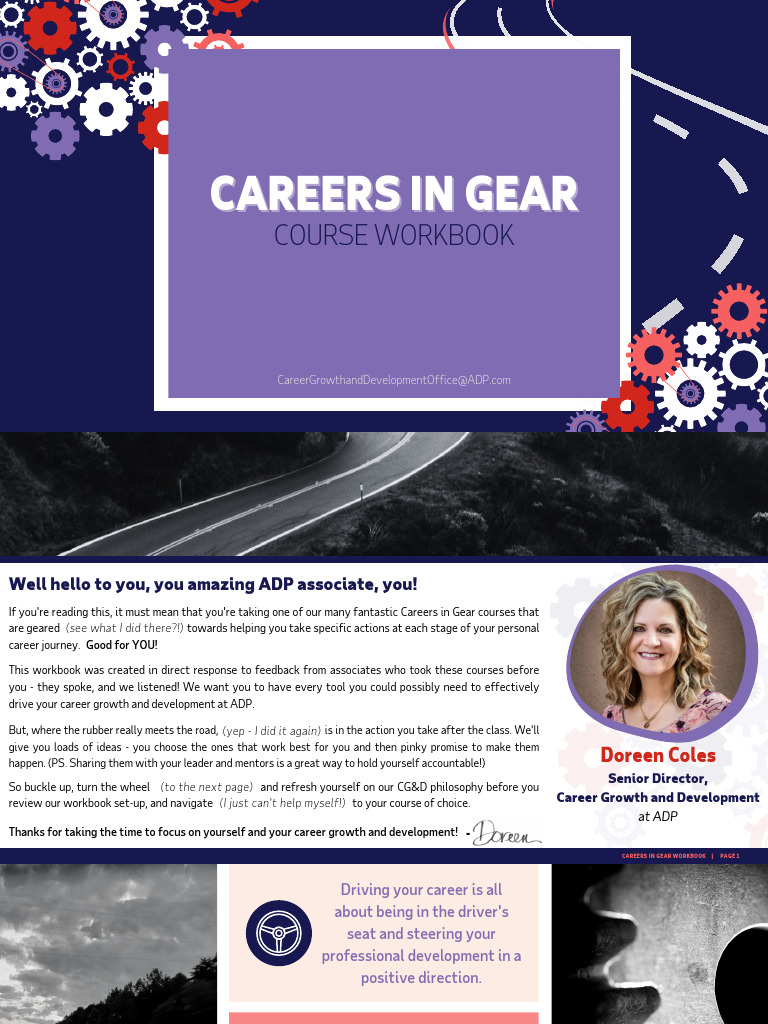 Career Growth Workbook for ADP Associates | PDF | Mentorship