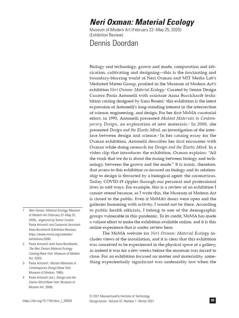 Neri Oxman | PDF