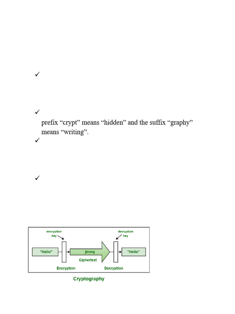 Cryptography and Cyber Security Unit 1 | PDF