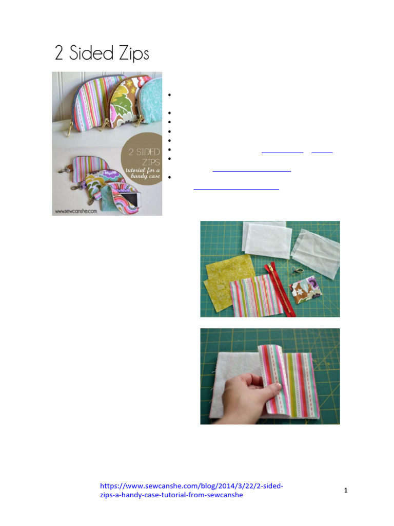 2 Sided Zips | PDF
