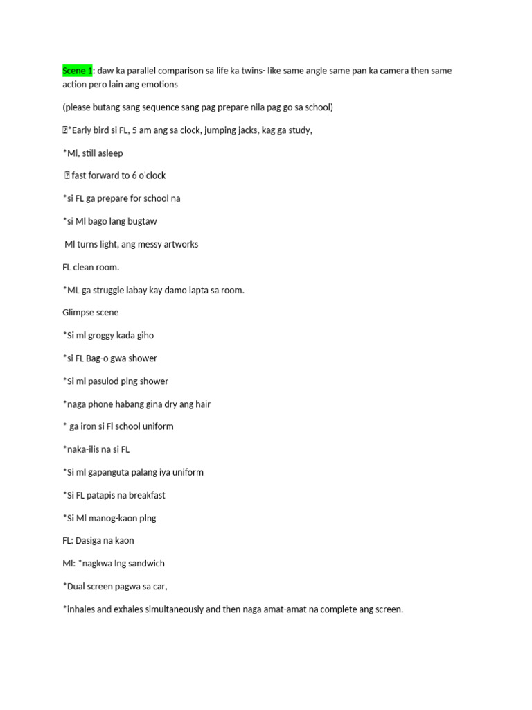 MIL Script | PDF