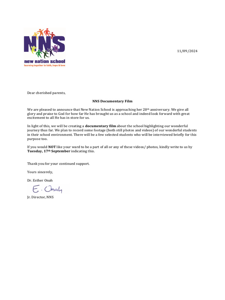 NNS Documentary Film | PDF