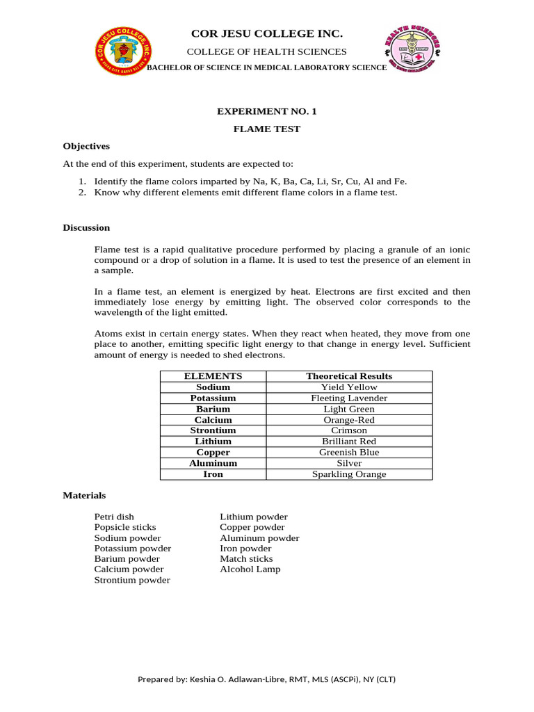 Experiment No 1 | PDF