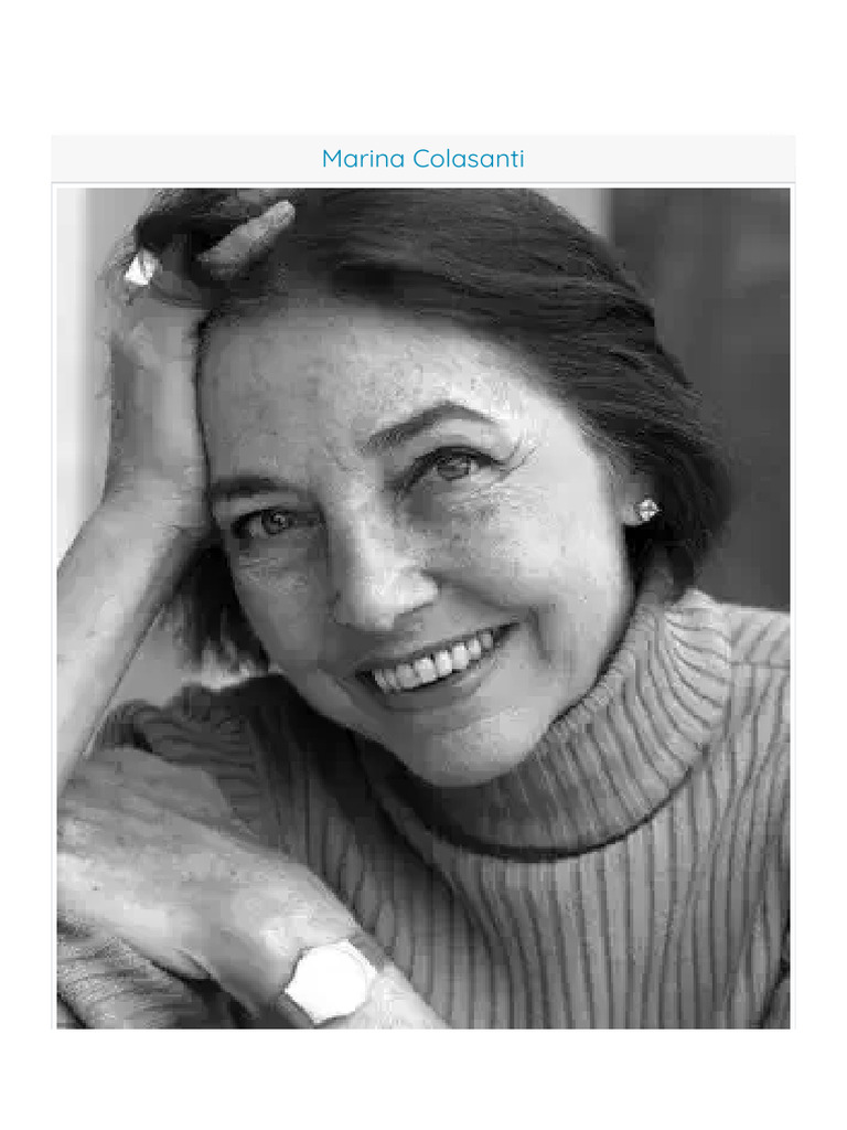 Eu Sei, Mas Não Devia - Poema de Marina Colasanti | PDF
