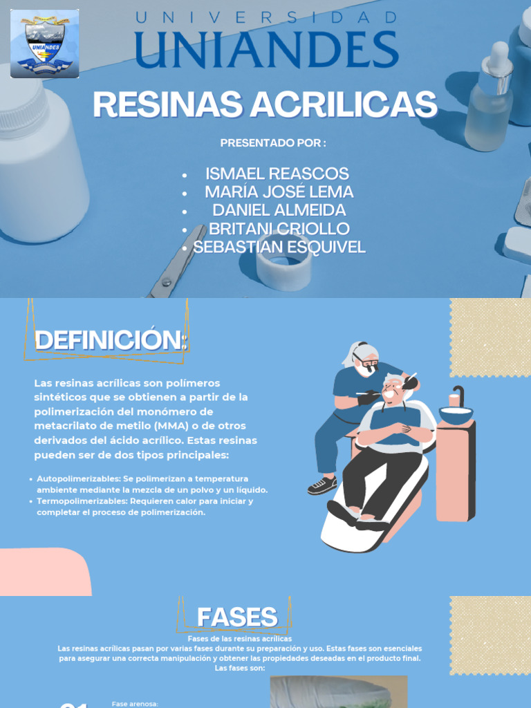 Resinas Acrílicas | PDF
