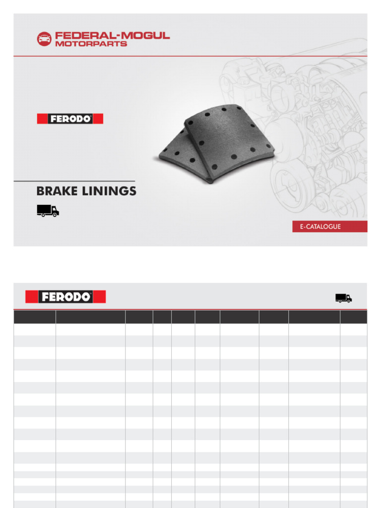 Brake Lining | PDF