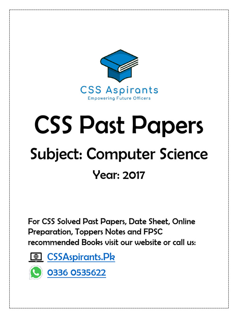 Computer Science 2017 | PDF
