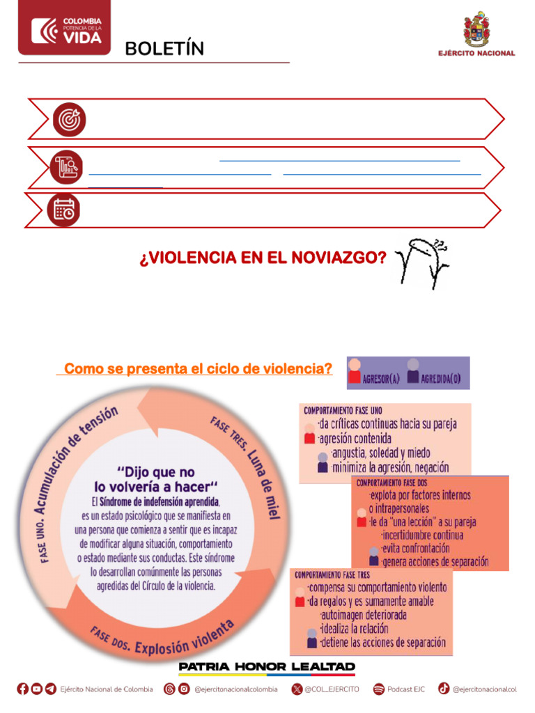 Prevención de la Violencia en el Noviazgo | PDF | Violencia | Agresión