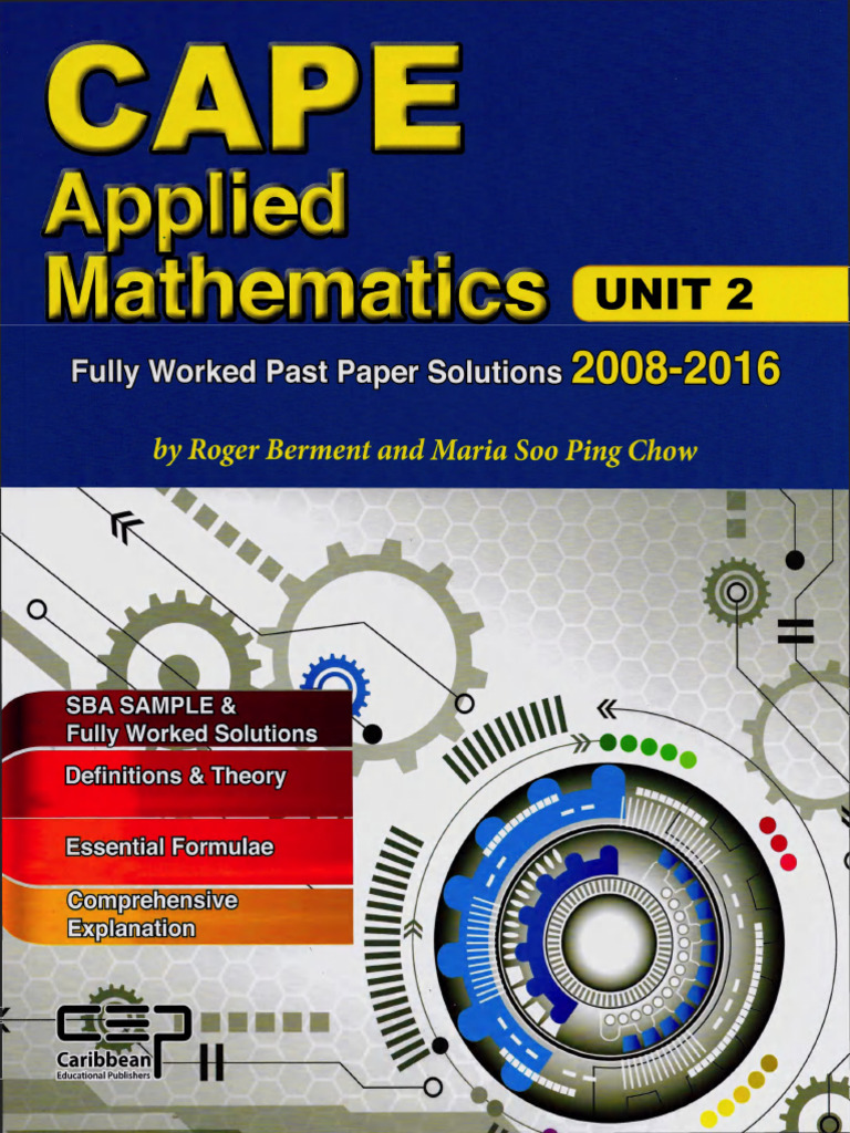 Unit 2 CAPE Applied Mathematics Solutions | PDF