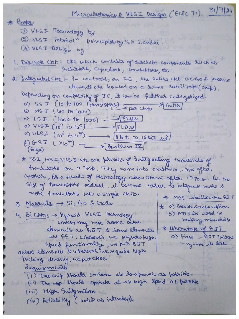 VLSI Part1 | PDF