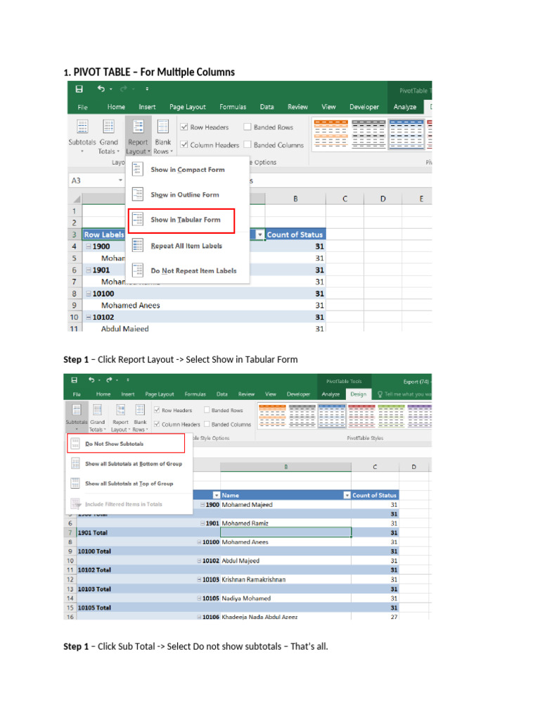My Excel Book | PDF