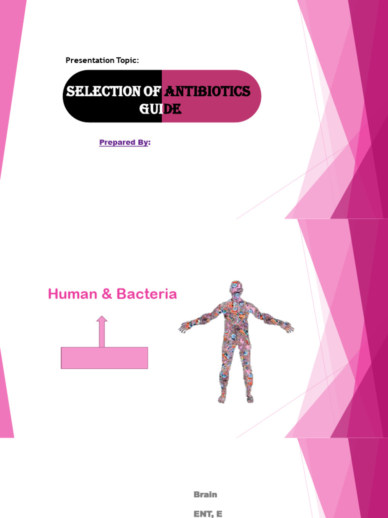 Antibiotics Presentation Pdf
