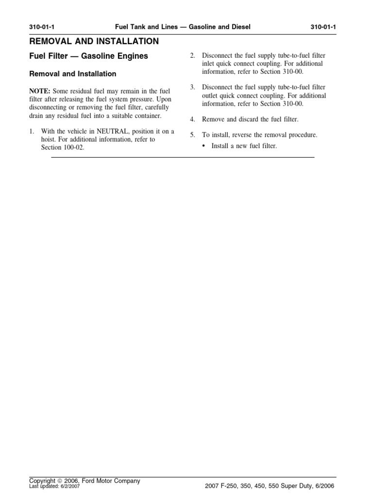Fuel System | PDF
