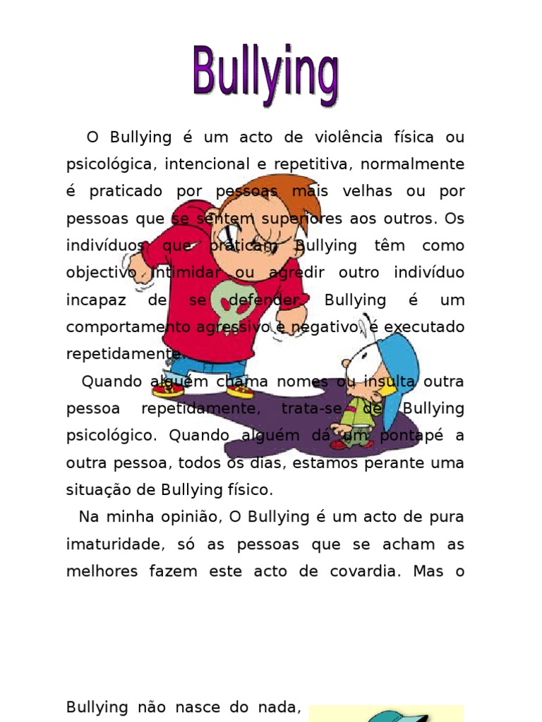 Texto Bullying | PDF
