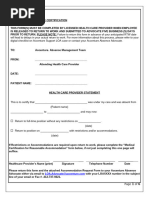 Amazon Healthcare Provider RFI Form | PDF | Employment | Disability