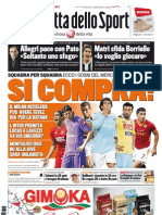 Gazzetta dello Sport - 03/01/2012
