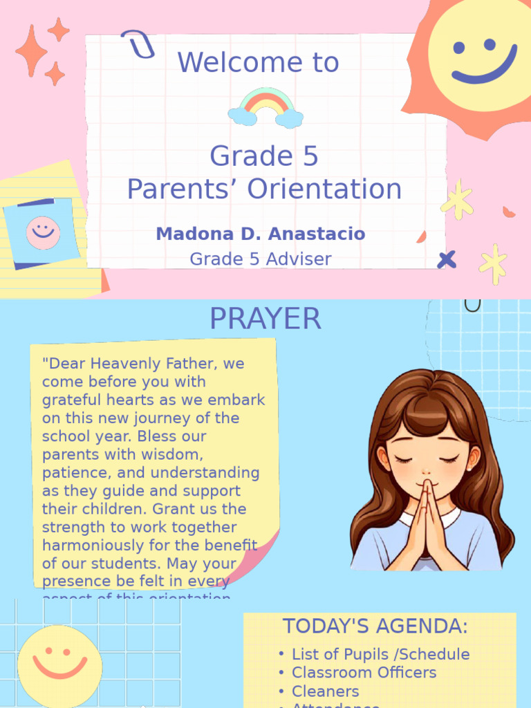 PARENTS ORIENTATION Madz | PDF